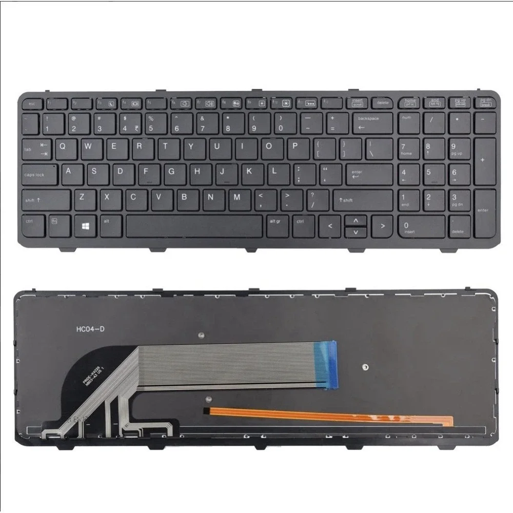 SUNMALL‎ New Laptop Keyboard Replacement With Backlit Compatible With HP Probook